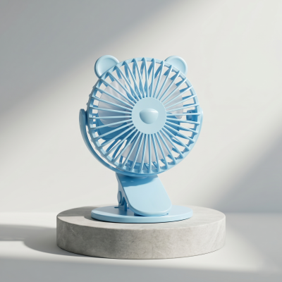 USB Table Fan Mini Wind Power Handheld Clip Fan Desktop Convenient Portable Student Cute Small Cooling Ventilador 360 Rotation